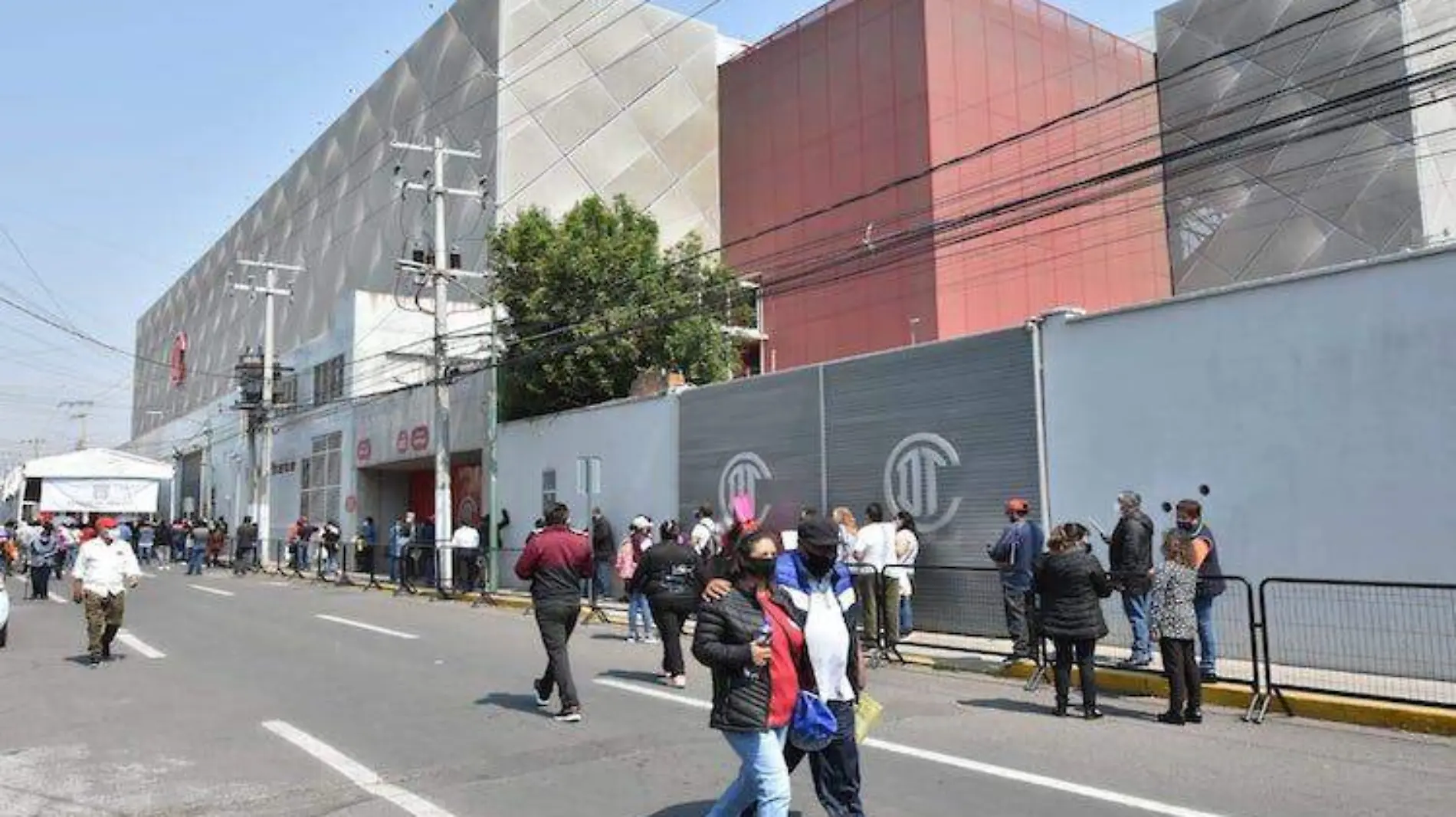 Vacunación Estadio Toluca